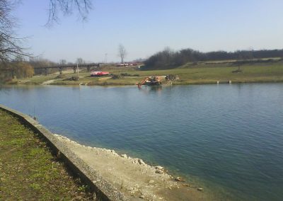 Floating bridge Karlovac